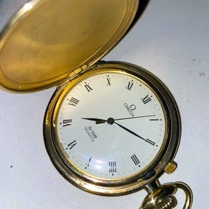 Omega 10k Gold Filled Pocket Watch